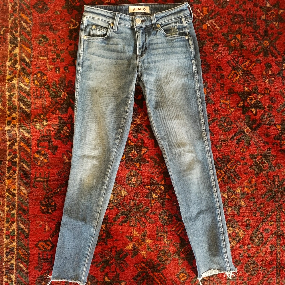 *SOLD* AMO Stix Crop Jeans - Picture 2 of 6